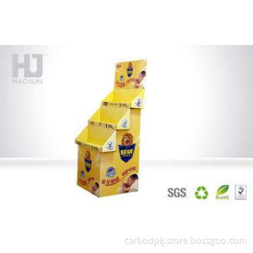 Liquid Vaporizer Foldable POP Cardboard Display Racks With